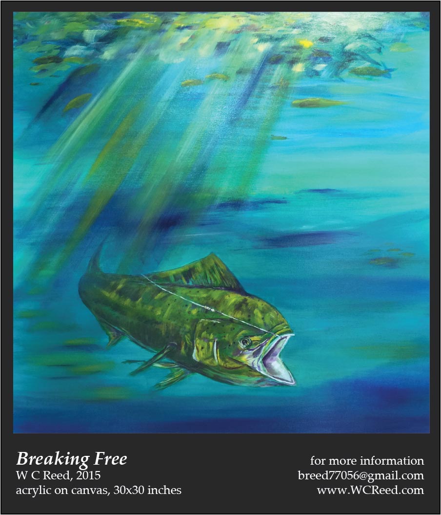 Breaking Free, an original Painting by William Reed, Acrylic on Canvas, 30 x 30